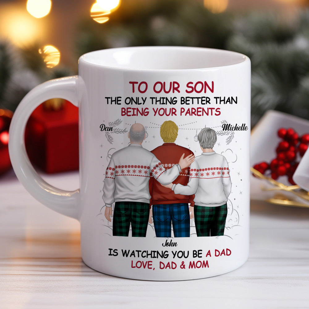 Custom Christmas & Birthday Gift for Son • The Wonderful Gift - Personalized Coffee Mug