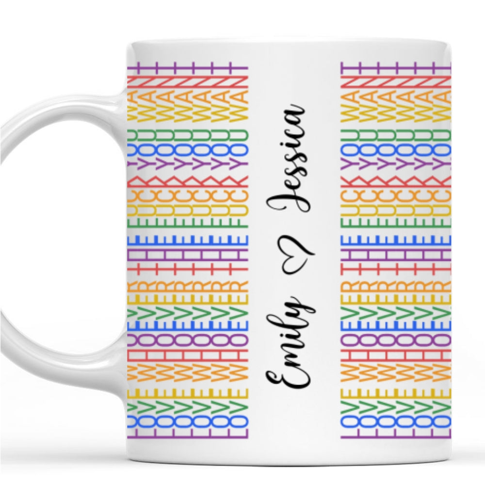 Custom Anniversary Keepsake Gifts For Couple • You Rocked Every Damn Inch - Personalized Coffee Mug