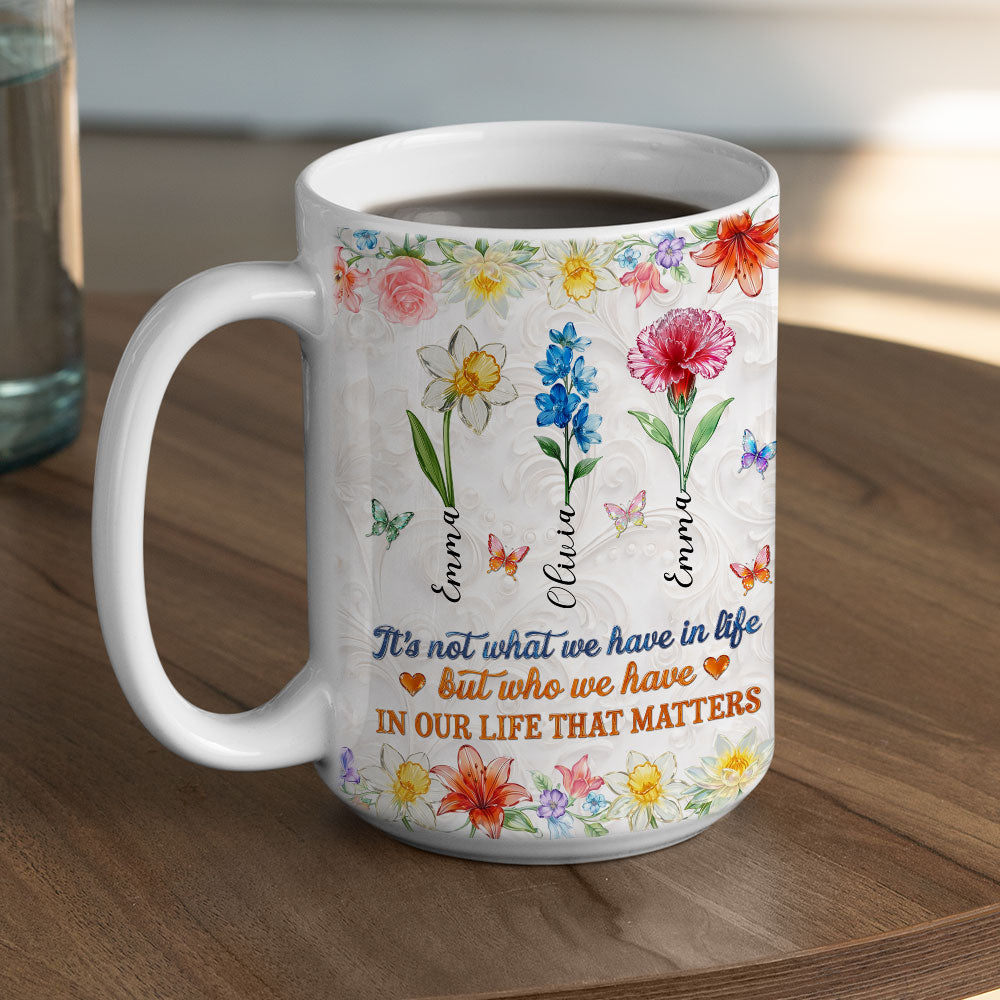 Custom Best Friend, Christmas & Birthday Friendship Keepsake Gift • Signature Friends - Personalized Coffee Mug