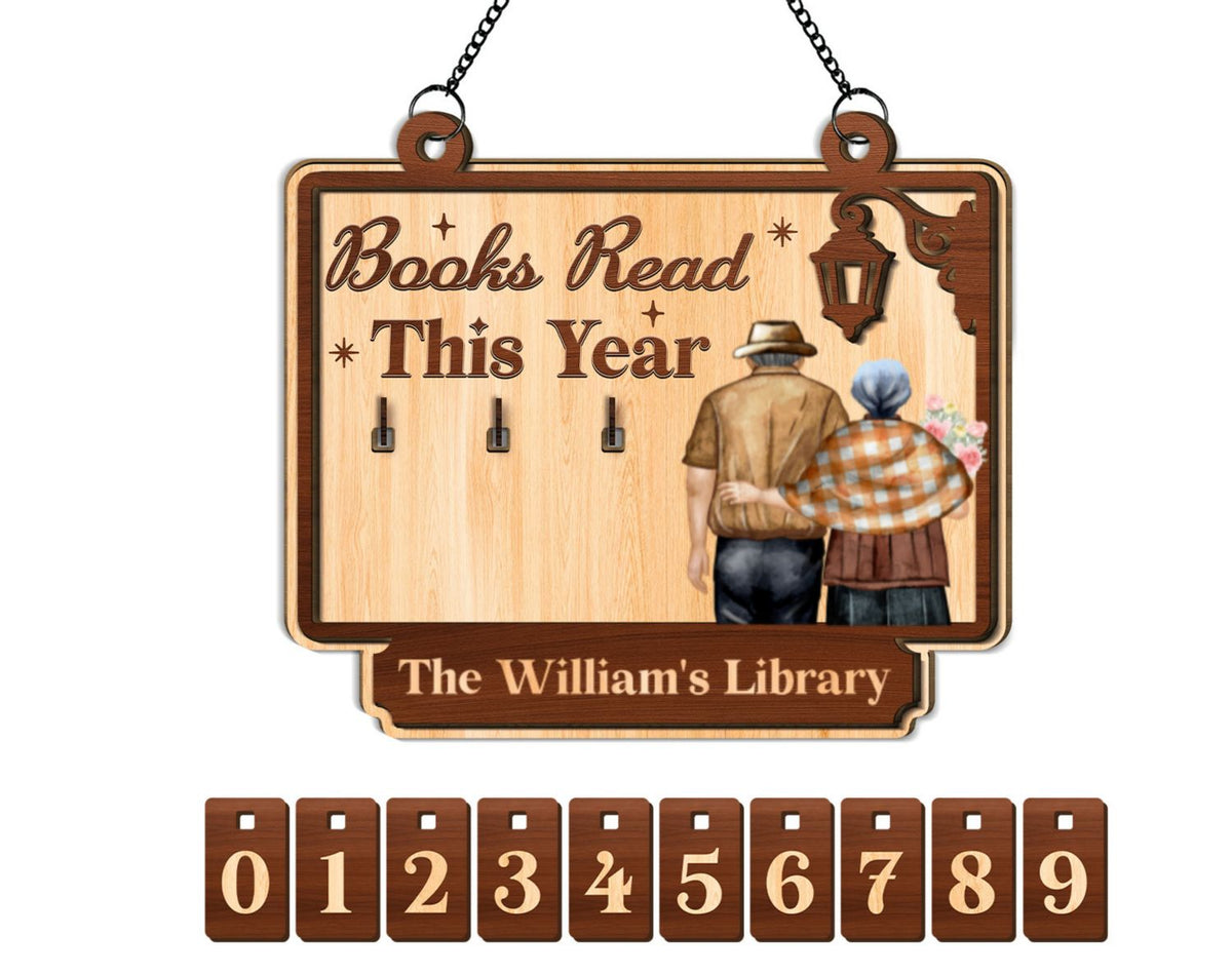 Chapters of Us - Personalized Tracker Sign