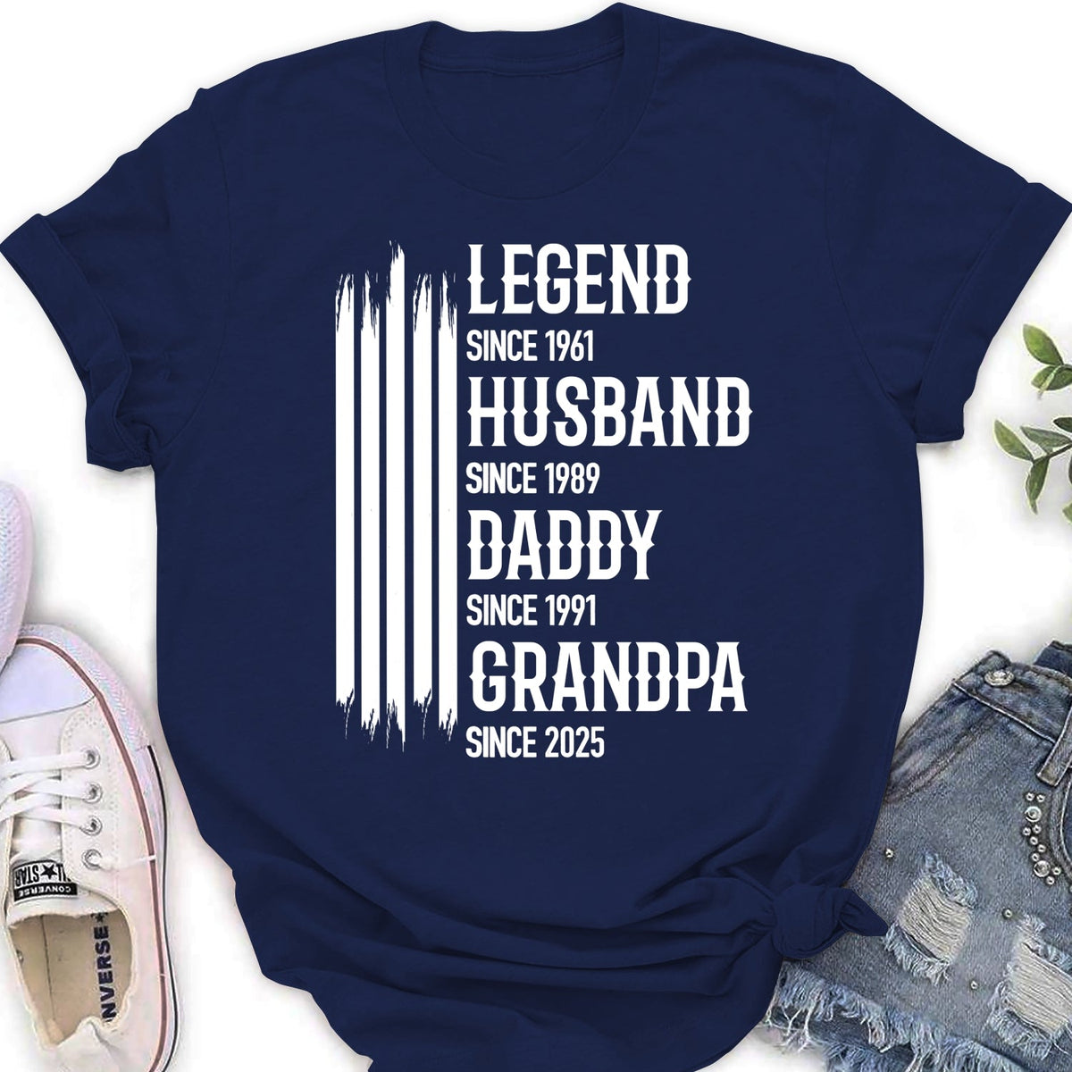 Custom Christmas & Birthday Gift for Dad, Grandpa • The Original Legend - Personalized Shirt