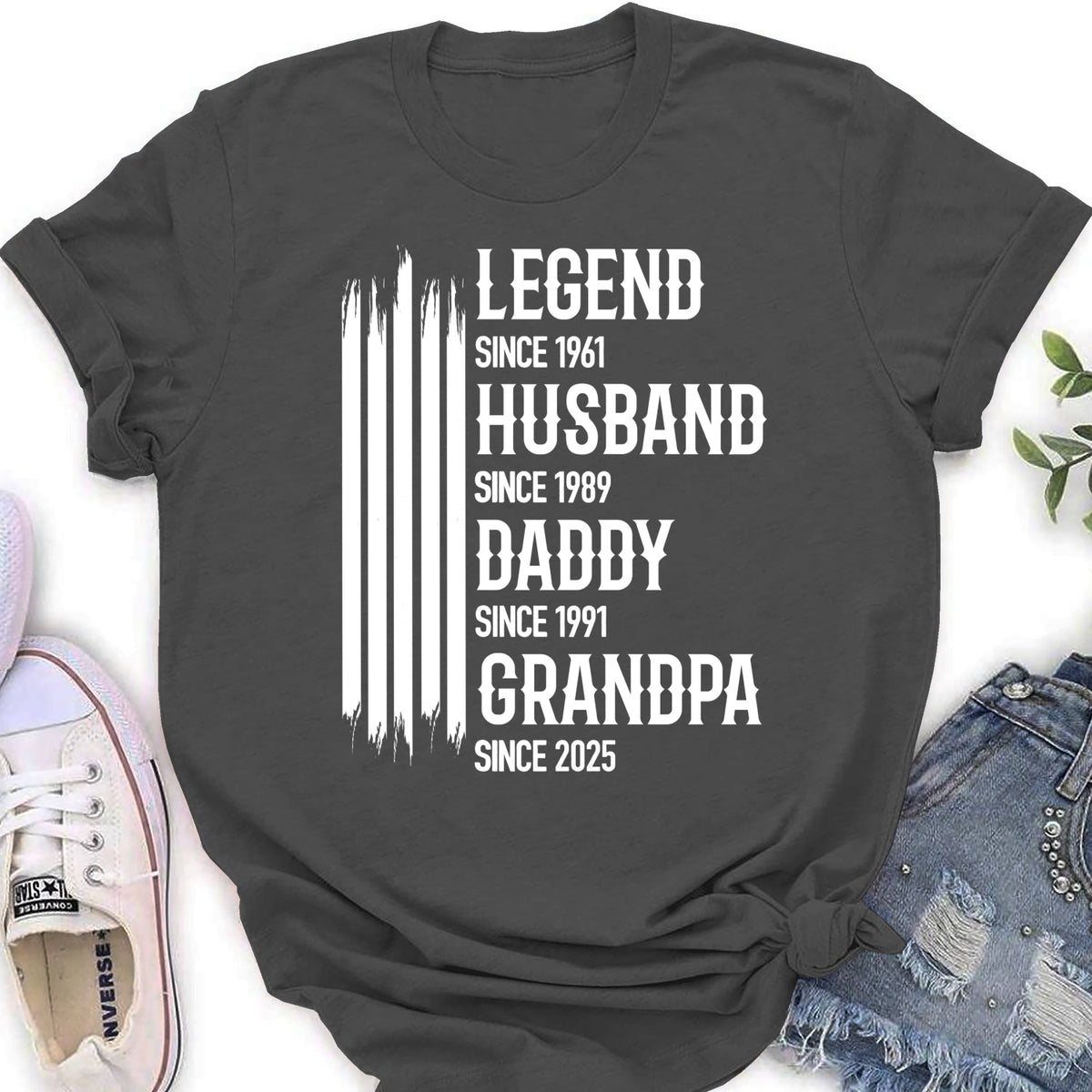 Custom Christmas & Birthday Gift for Dad, Grandpa • The Original Legend - Personalized Shirt