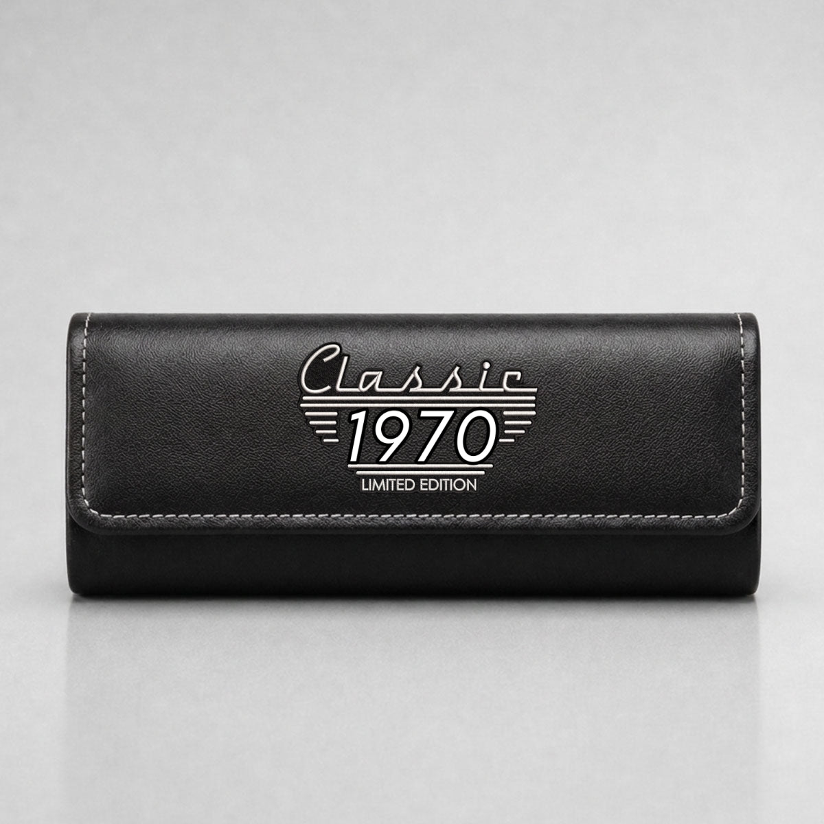 Classic Edition Dad - Personalized Leather Eyeglass Case