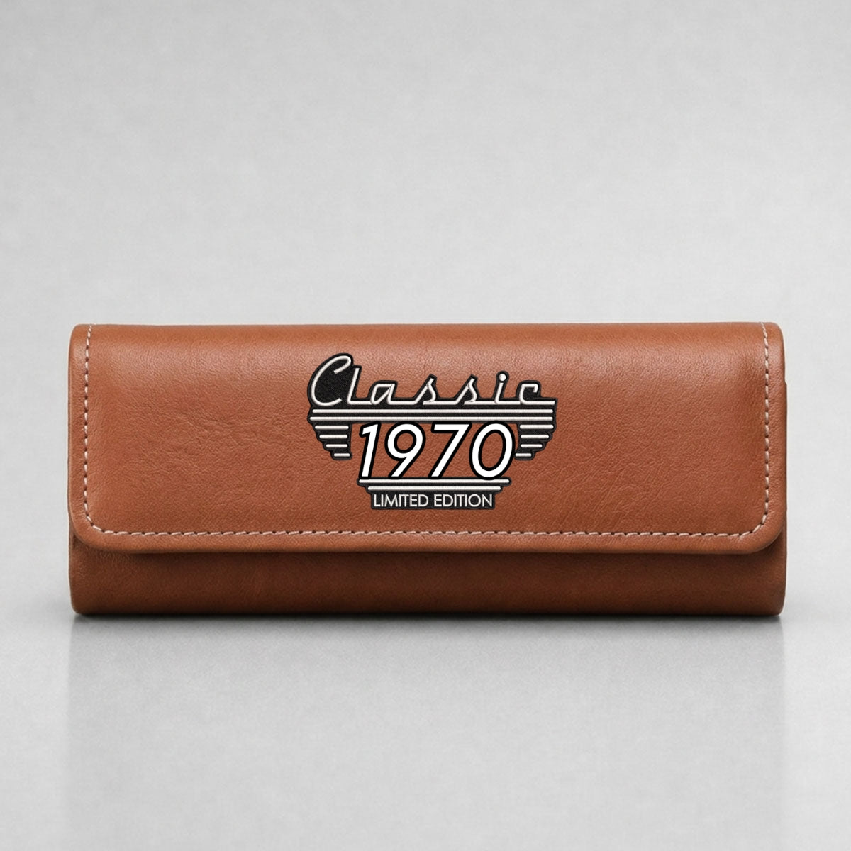 Classic Edition Dad - Personalized Leather Eyeglass Case