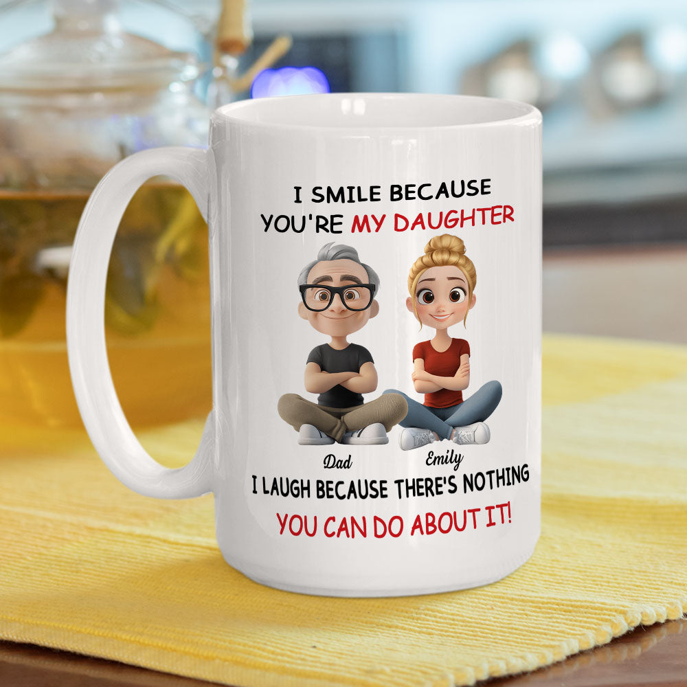 Custom Christmas & Birthday Gift for Daughter • My Daughter - Personalized Coffee Mug