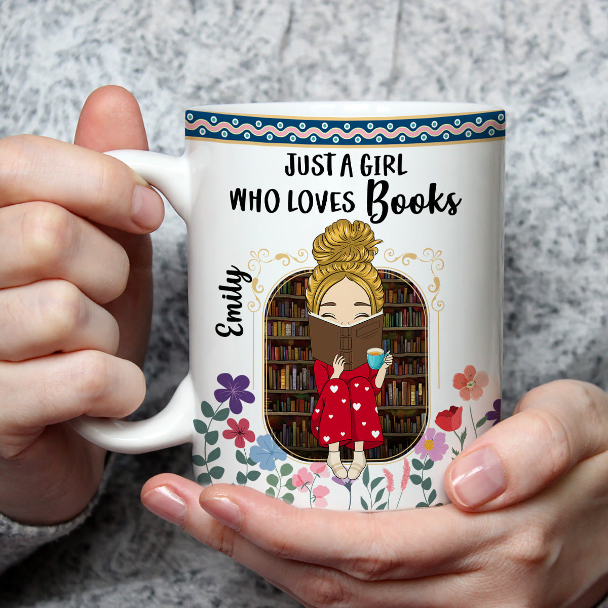 Custom Christmas & Birthday Keepsake Gift • Reading Fuel My Soul - Personalized Coffee Mug