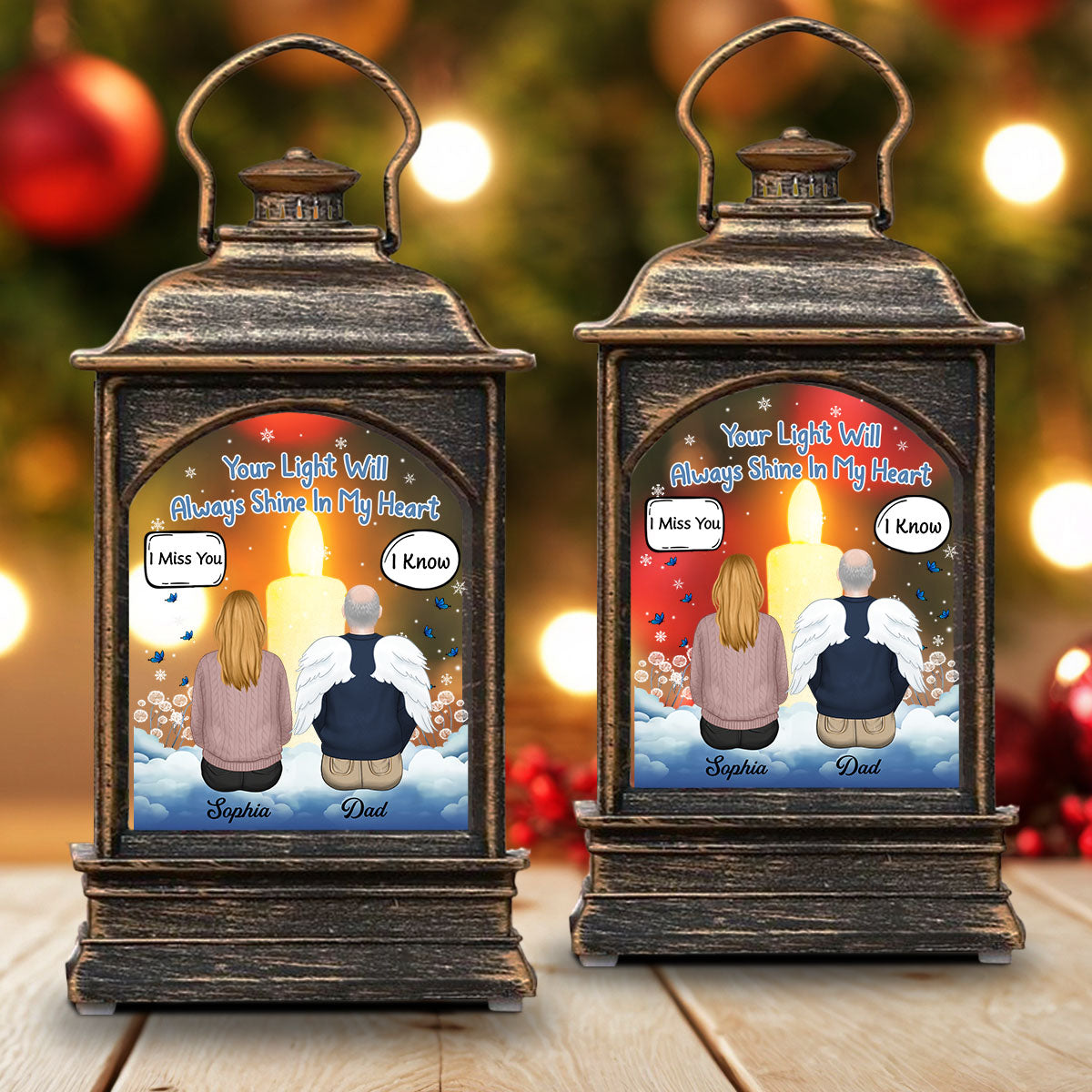 You Would Have Lived Forever - Personalized Christmas Wind Lamp