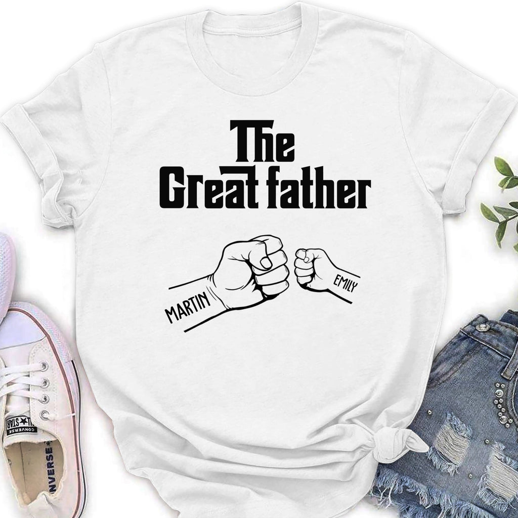 Custom Father's Day, Special Gift for Dad & Grandpa • The Greatfather - Personalized Shirt - Sweatshirt