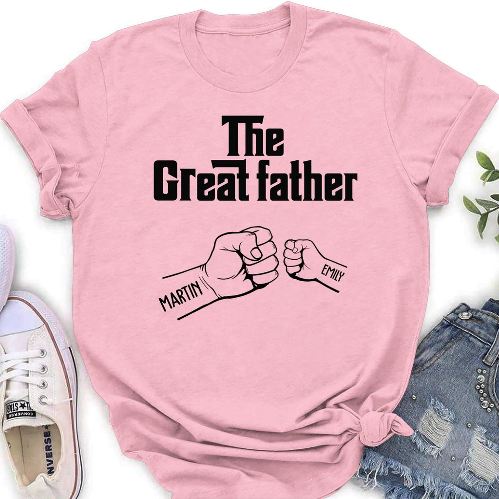 Custom Father's Day, Special Gift for Dad & Grandpa • The Greatfather - Personalized Shirt - Sweatshirt