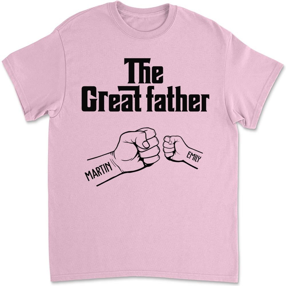 Custom Father's Day, Special Gift for Dad & Grandpa • The Greatfather - Personalized Shirt - Sweatshirt