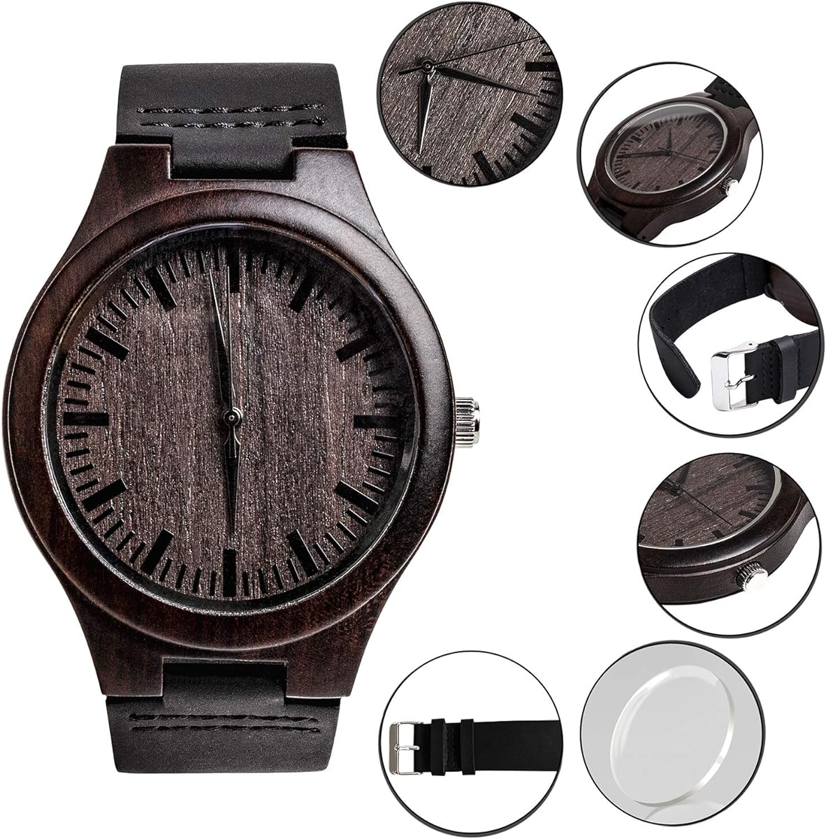 My Love For You Is Timeless - Personalized Wood Watch
