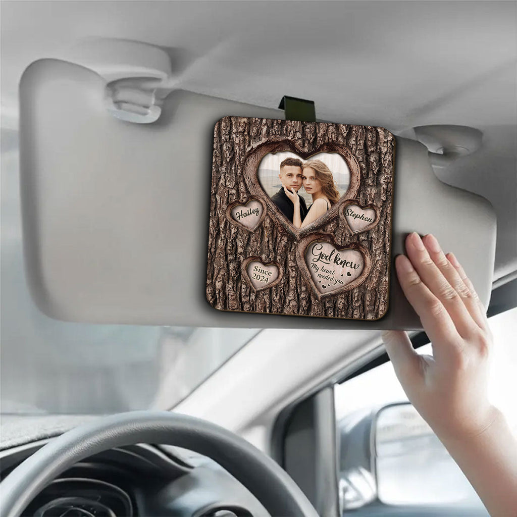 I'm Yours No Returns Or Refunds - Personalized Car Visor Clip
