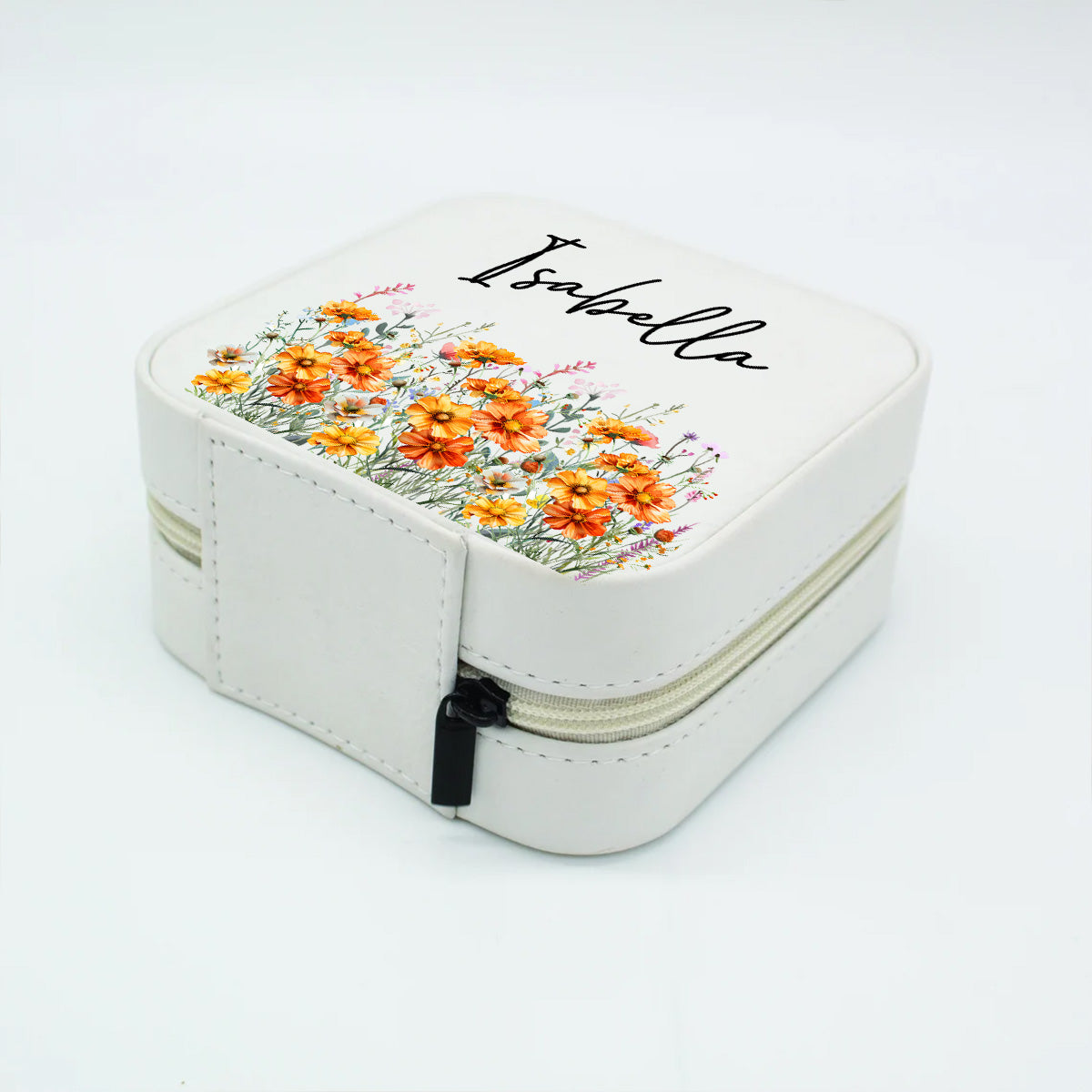 Birth Month Flower Gift - Personalized Jewelry Box