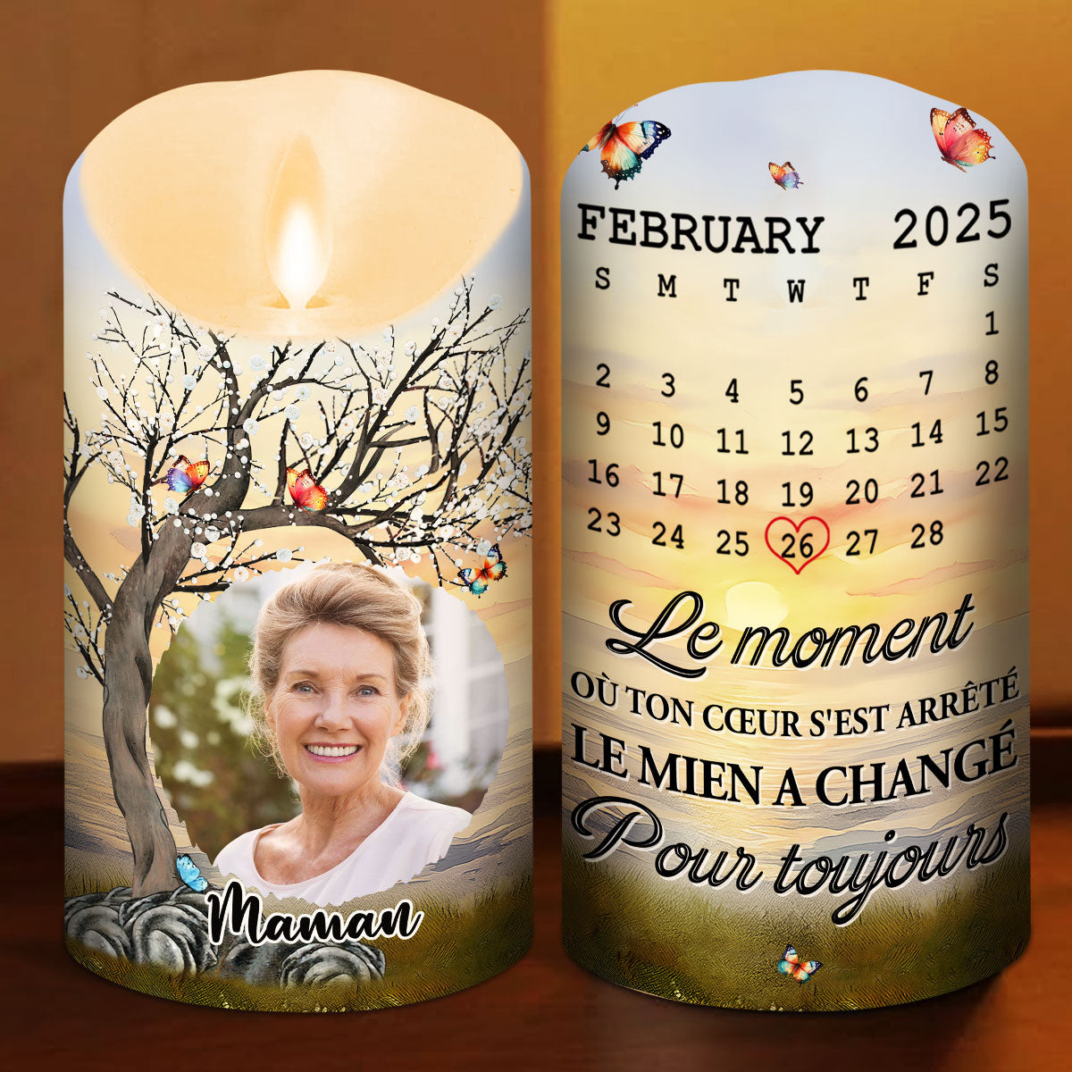 Le Moment - Bougie LED Personnalisable
