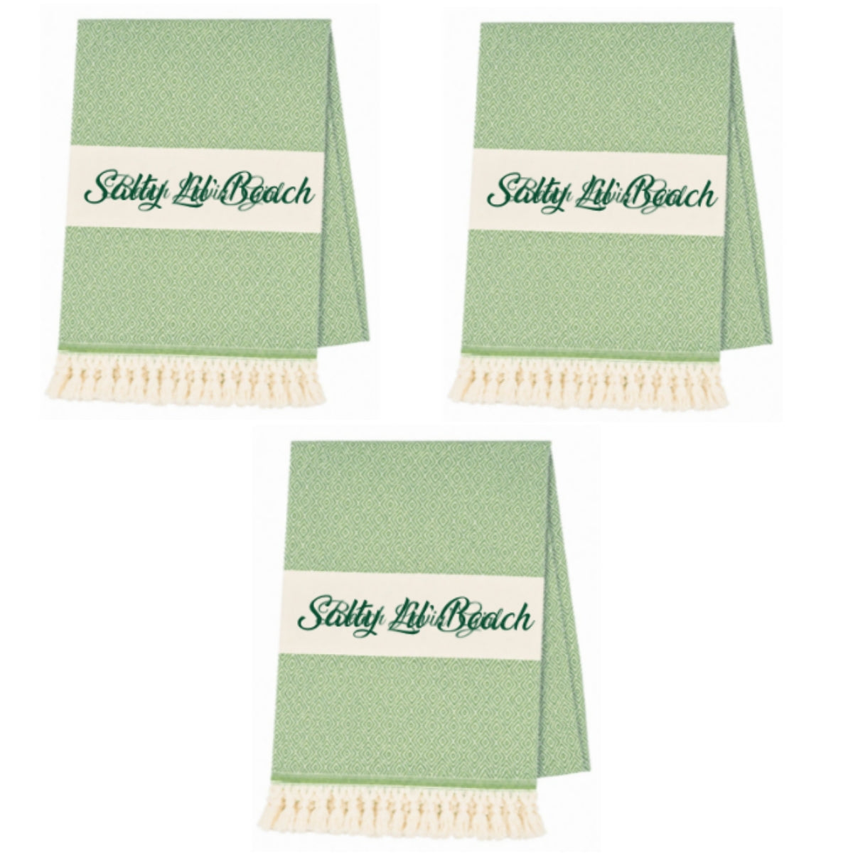It Is A Girl Trip - Personalized Monogrammed Beach Towel
