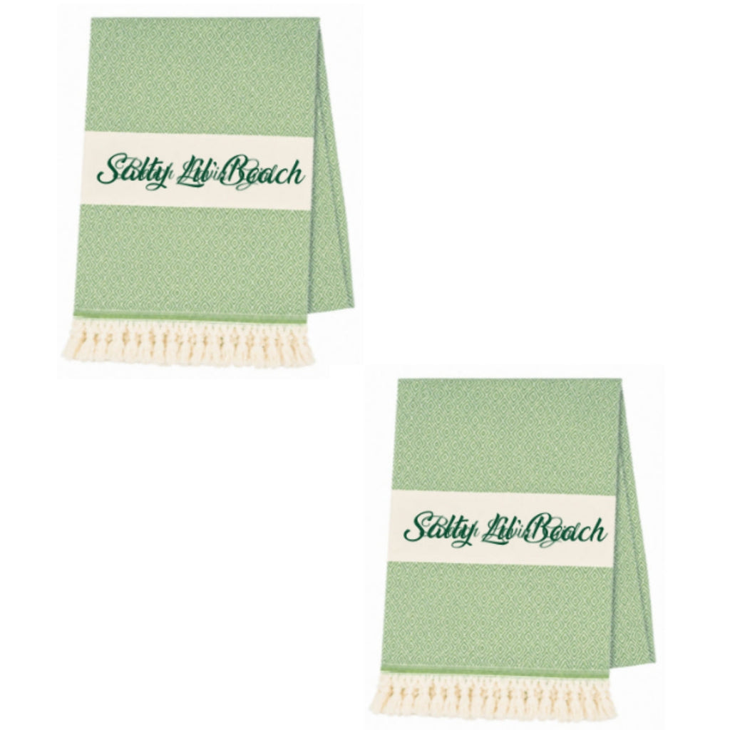 It Is A Girl Trip - Personalized Monogrammed Beach Towel