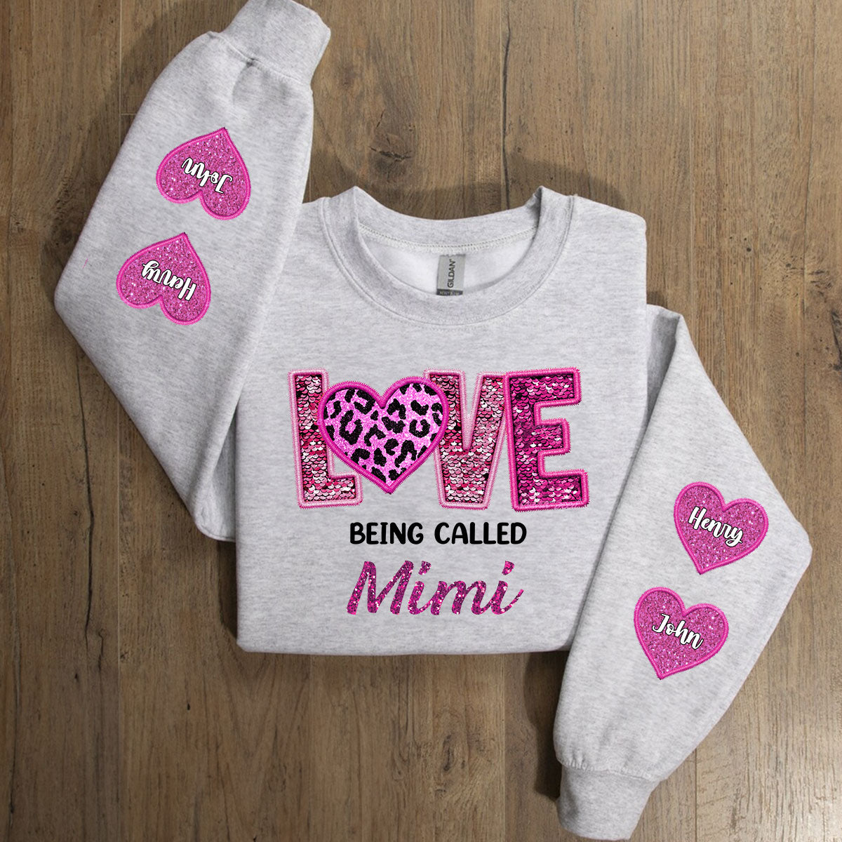 Love Being Called Grandma - Personalized Sweatshirt