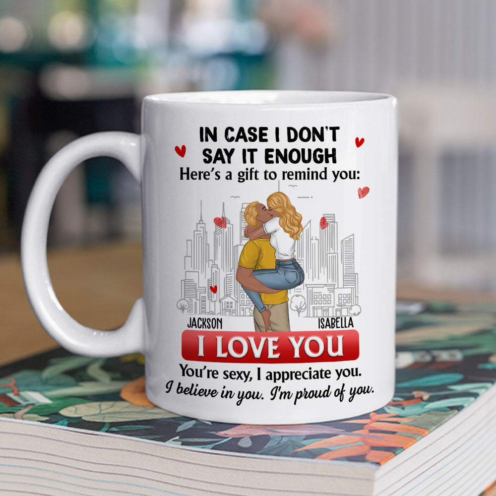 Custom Anniversary Keepsake Gifts For Couple • I Love You Always - Personalized Coffee Mug