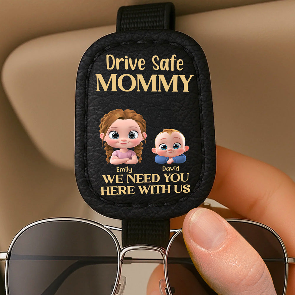 Your Safety Is Everything To Me - Personalized Sunglasses Holder For Car Visor