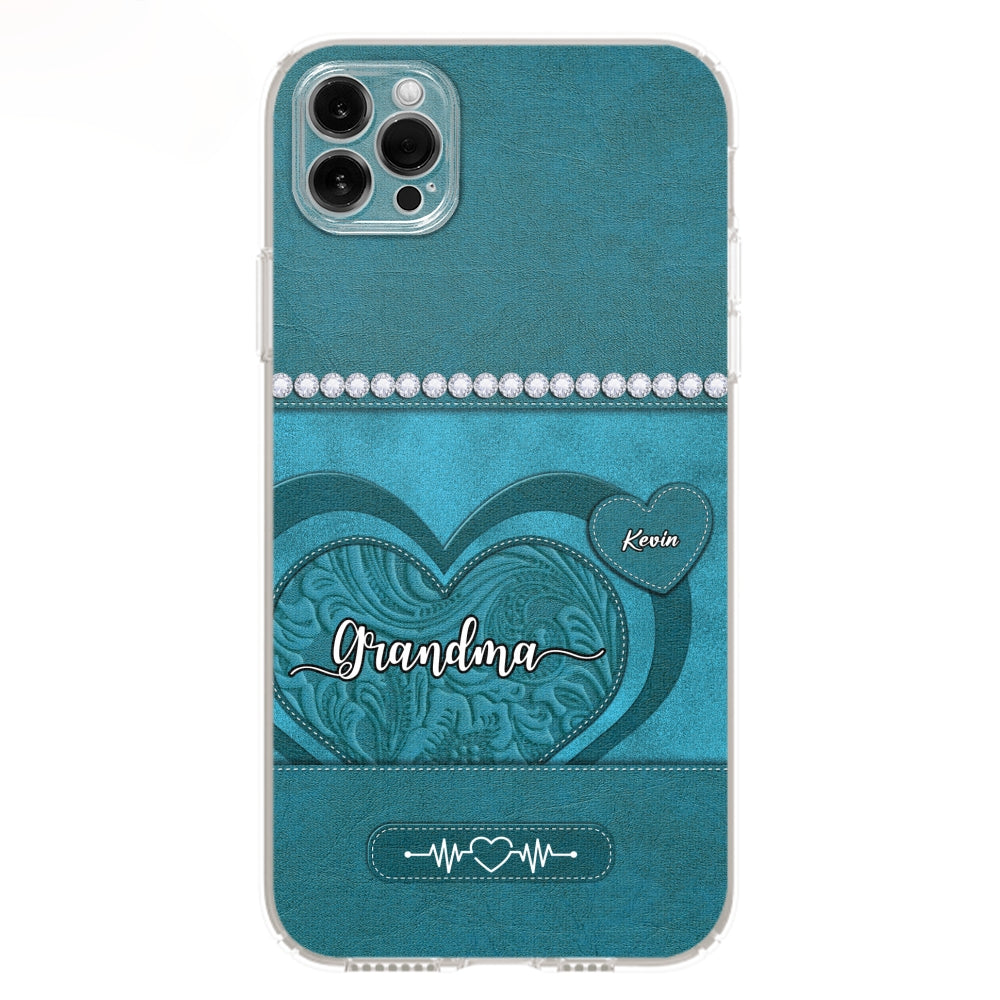 Floral Heart - Personalized Phone Case