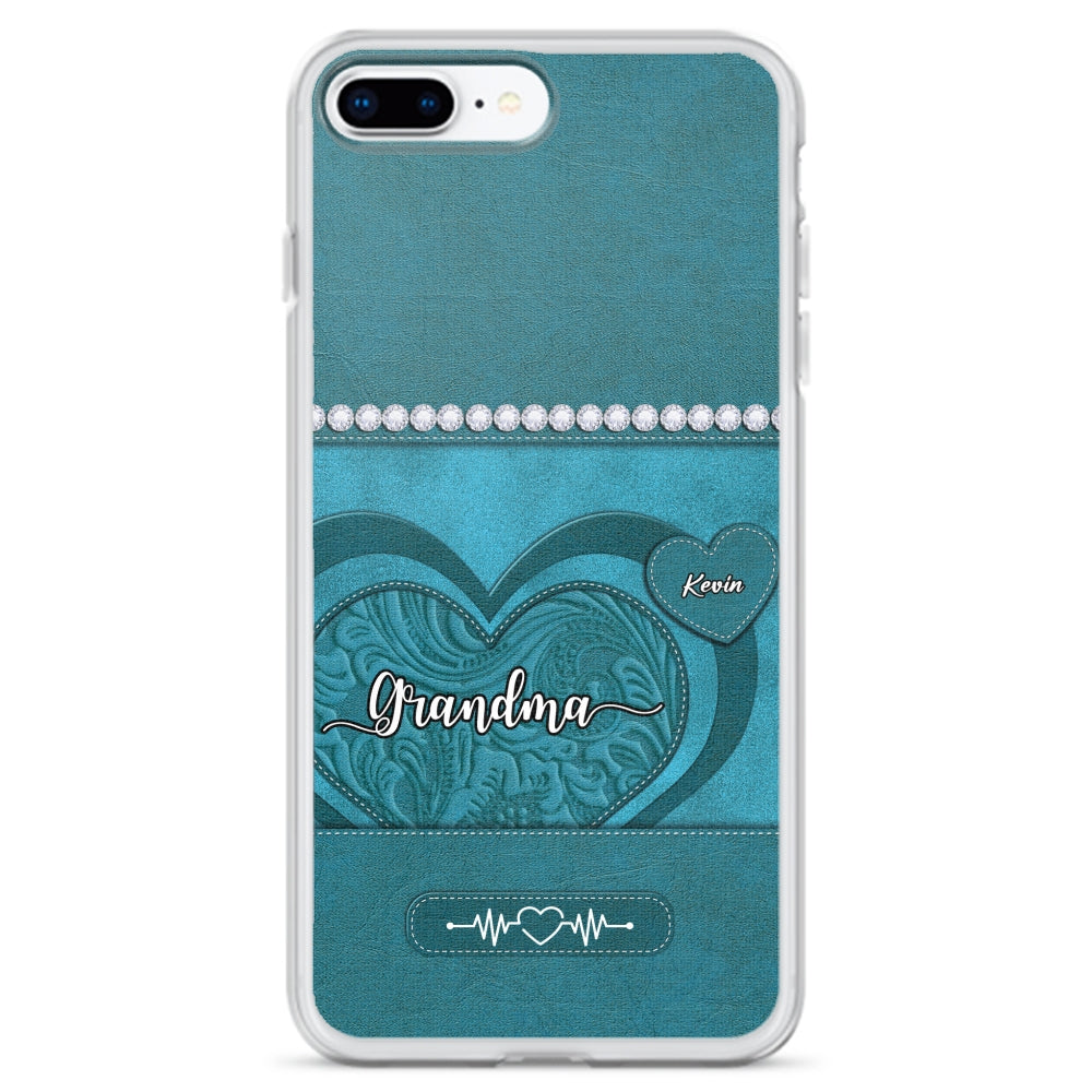Floral Heart - Personalized Phone Case