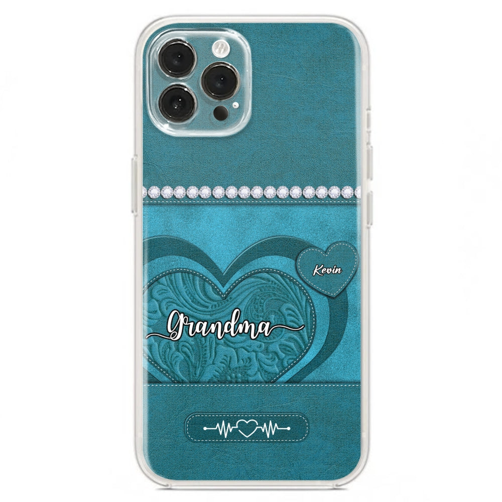 Floral Heart - Personalized Phone Case