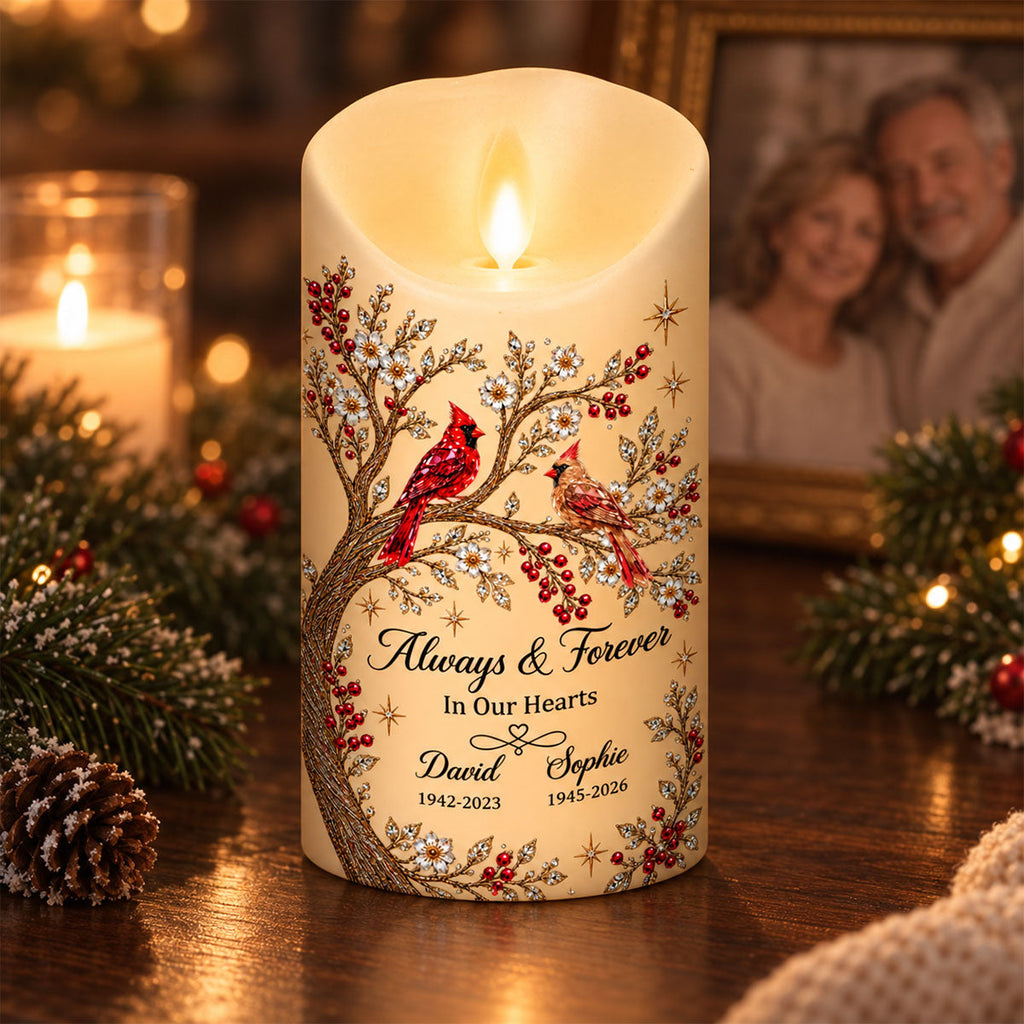 Still Part Of Us - Personalized LED Candle