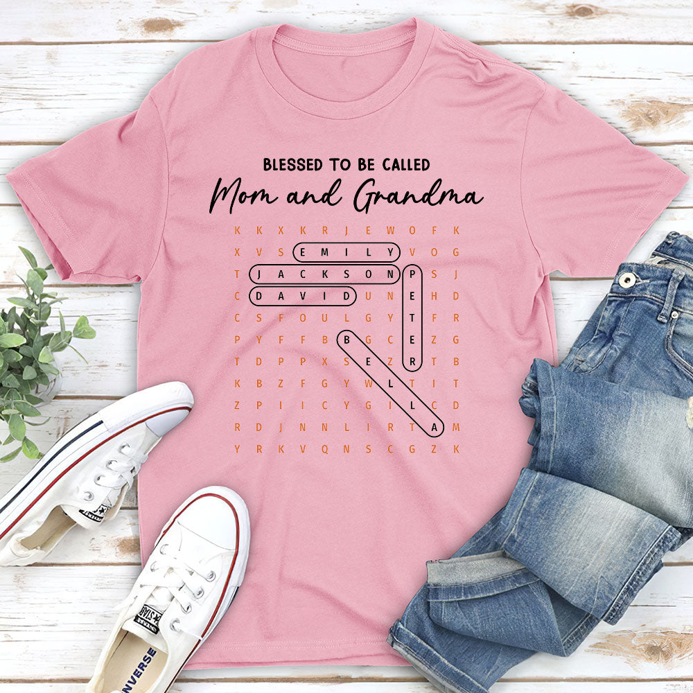 Custom Mother's Day Gift for Mom & Grandma • Blessed With Endless Family Joy - Personalized Shirt