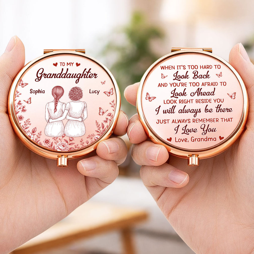 A Special Message - Personalized Compact Mirror