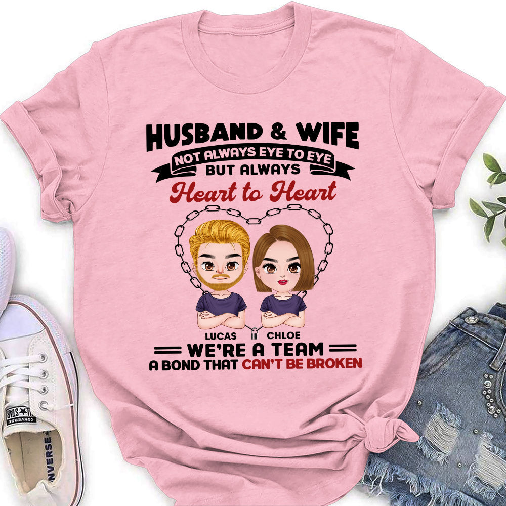 Custom Christmas Anniversary Keepsake Gifts For Wife • Husband And Wife - Personalized Women's T-shirt