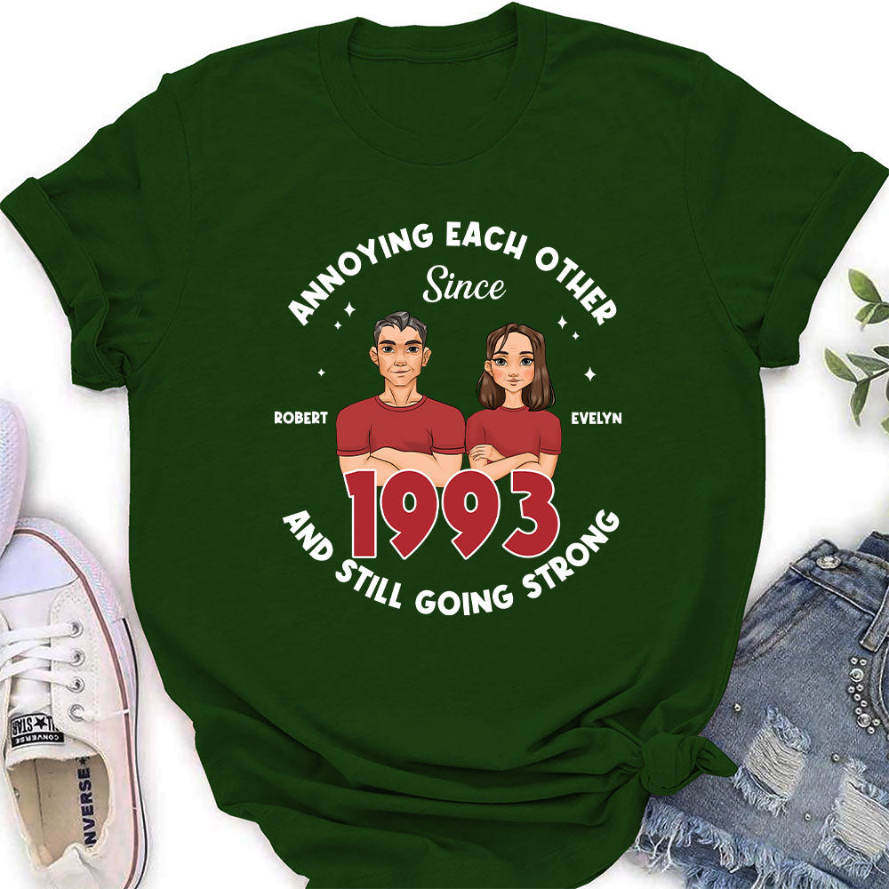 Custom Christmas Anniversary Keepsake Gifts For Wife • And Still - Personalized Women's T-shirt