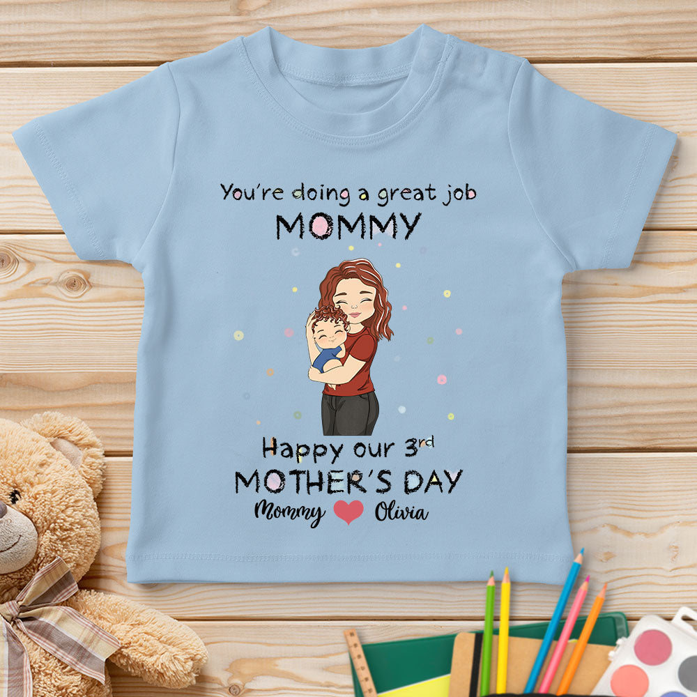 Custom Christmas & Birthday Keepsake Gift • Great Job - Personalized Youth T-shirt