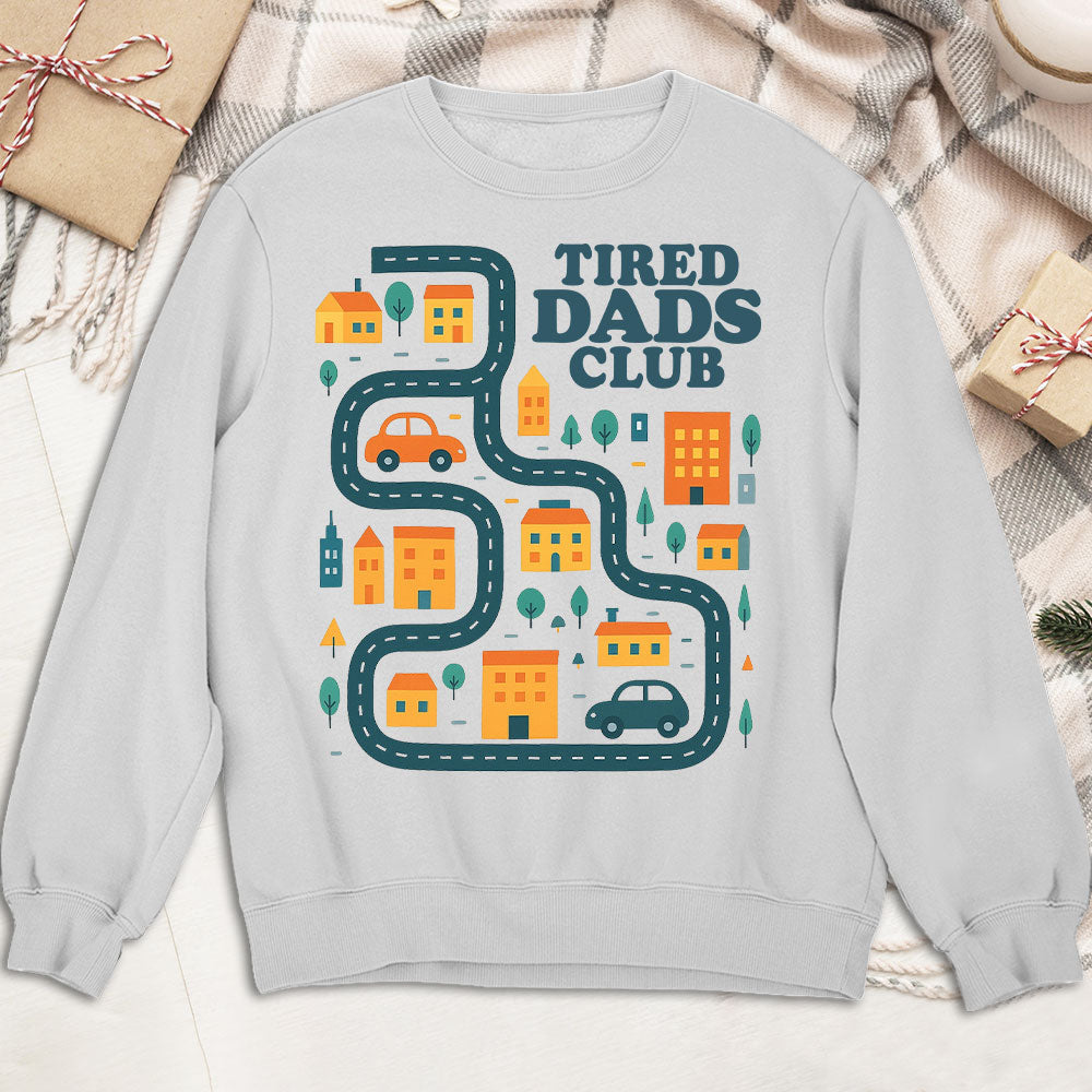 Custom Father's Day, Special Gift for Dad & Grandpa • Tired Dads Husbands Club - Personalized Shirt