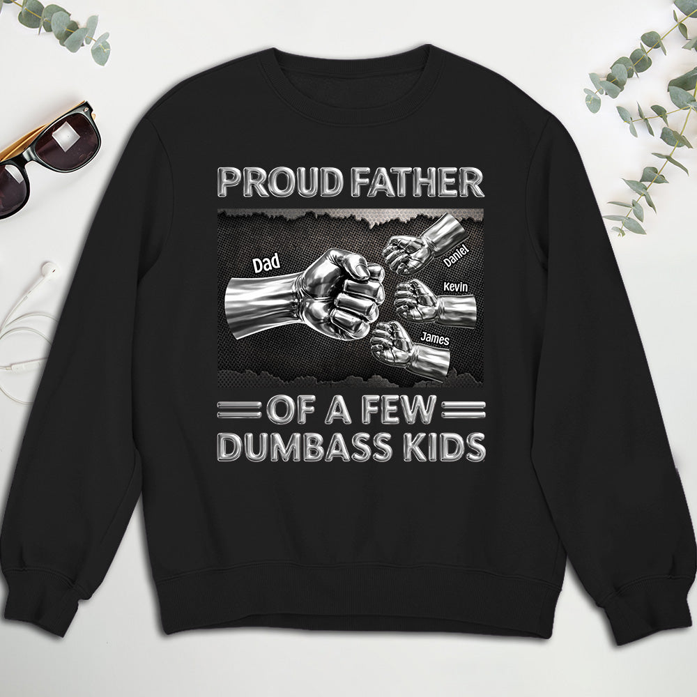 Custom Father's Day, Special Gift for Dad & Grandpa • Proud Daddy - Personalized Shirt
