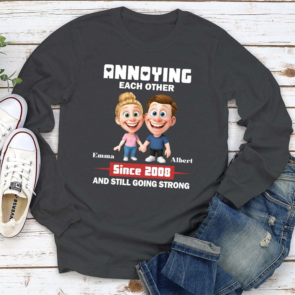 Custom Anniversary Keepsake Gifts For Couple • Me And You Forever Same Sex Ver - Personalized Shirt