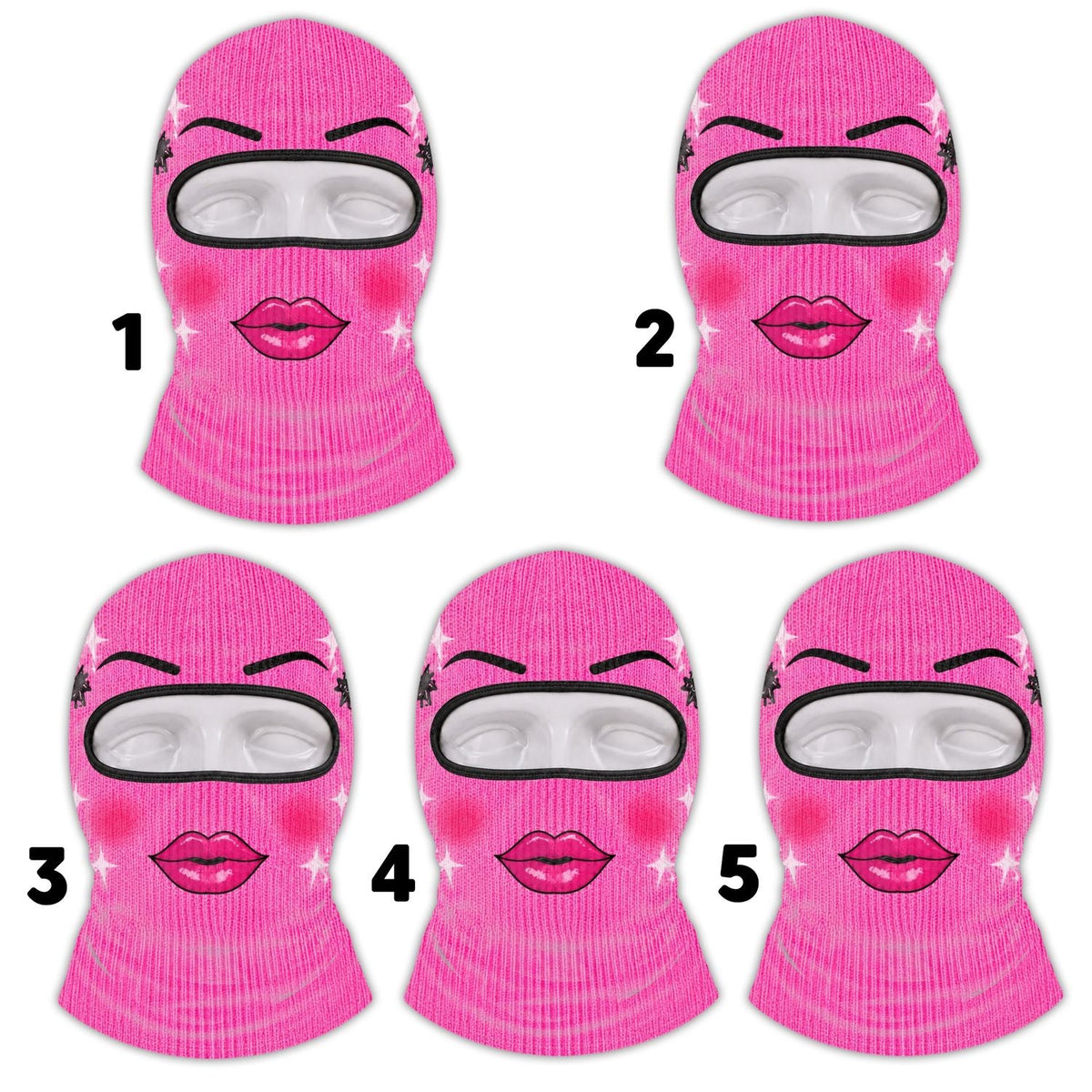Funny Pink - Personalized Ski Mask