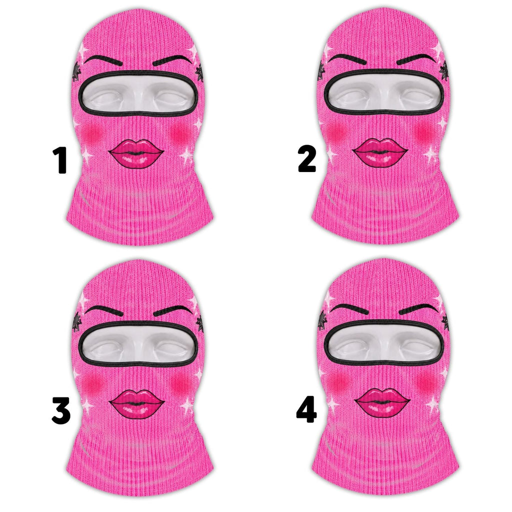 Funny Pink - Personalized Ski Mask