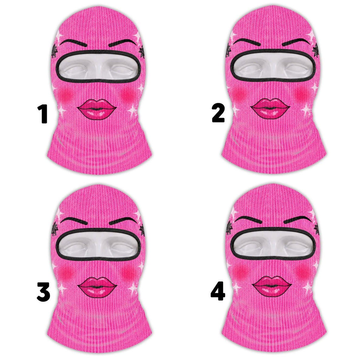 Funny Pink - Personalized Ski Mask