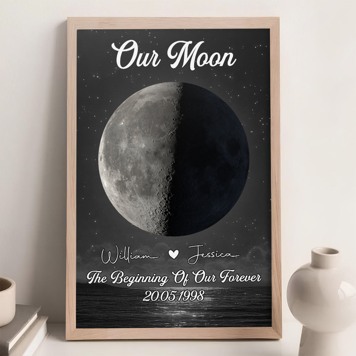 Our Moon - Personalized Poster