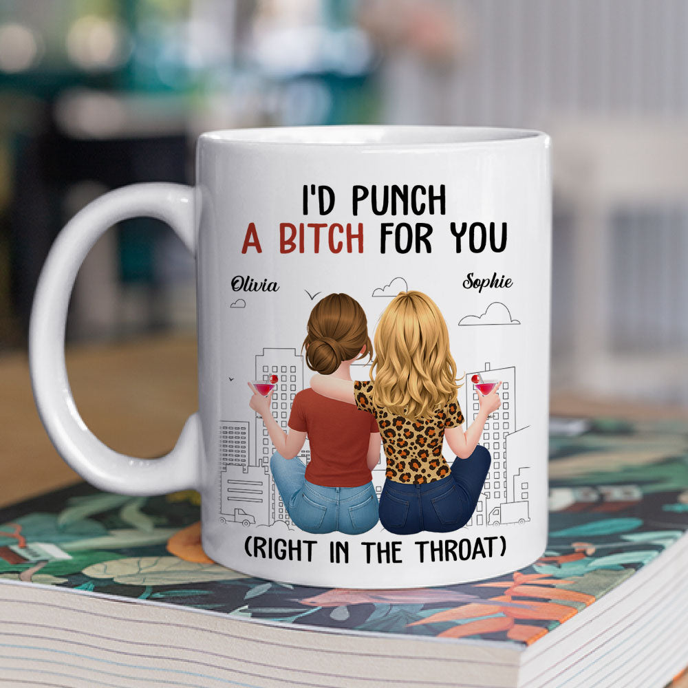 Custom Best Friend, Christmas & Birthday Friendship Keepsake Gift • I Will Do It - Personalized Coffee Mug