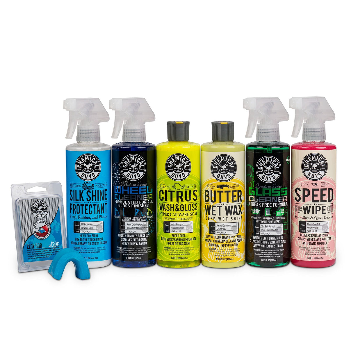 Chemical Guys car detailing kits collection