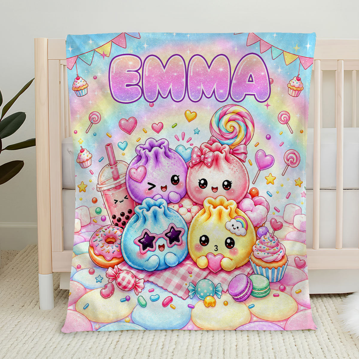 Squishy Adventure - Personalized Fleece Blanket