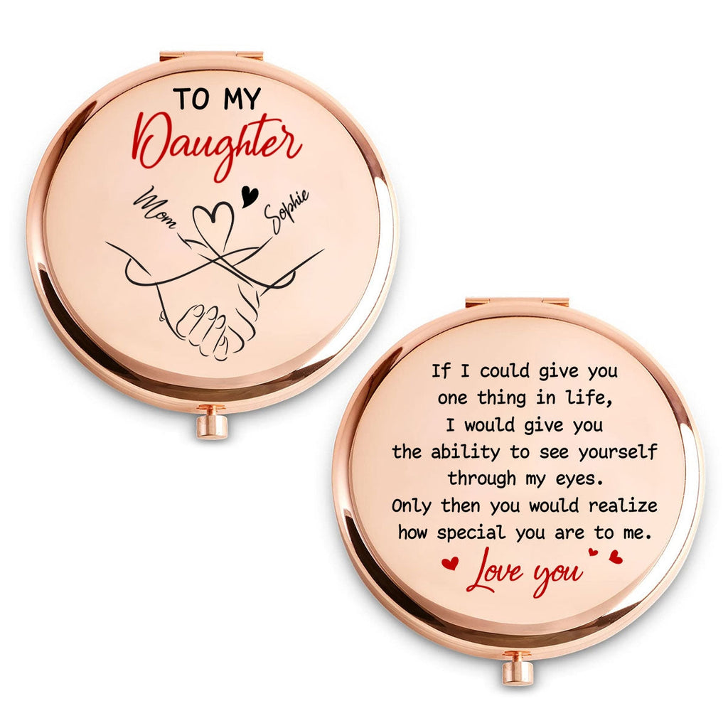 How Special You Are To Me - Personalized Compact Mirror