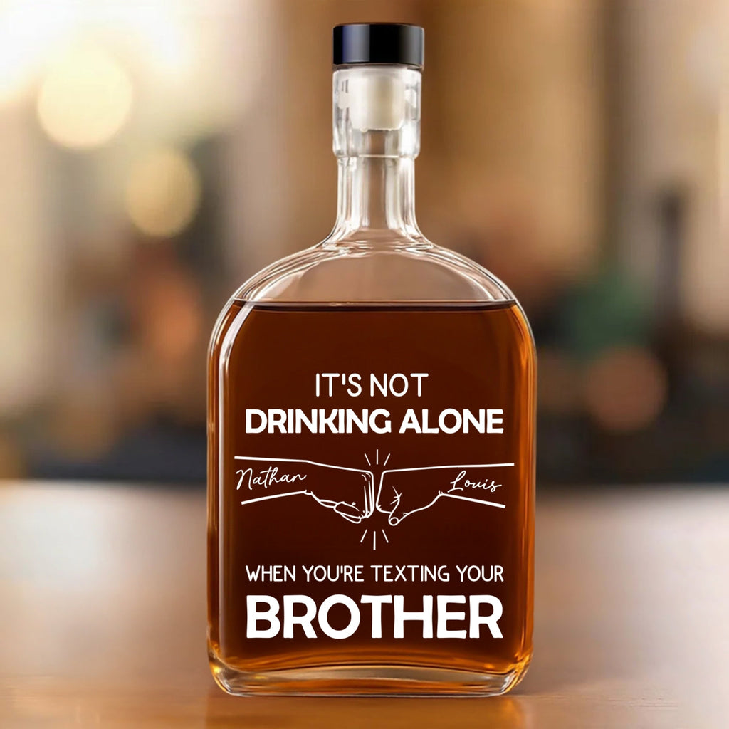 Wine And Brother - Personalized Spirits Decanter
