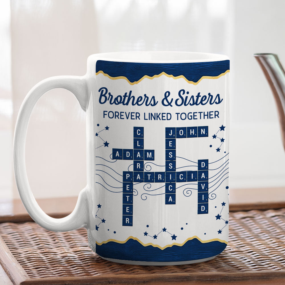 Custom Christmas & Birthday Gift for Brother & Sister • Sibling Bond - Personalized Coffee Mug