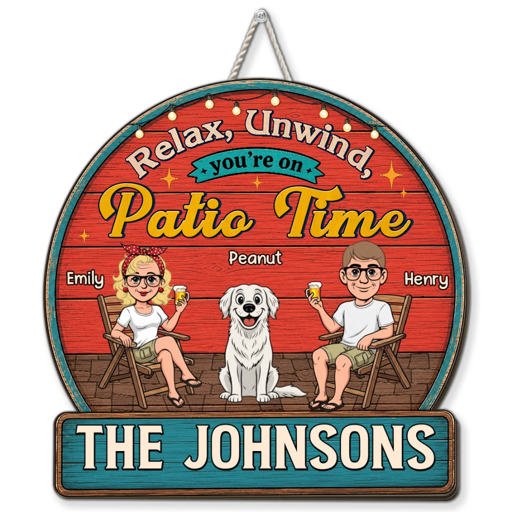 Custom Home & Wall Decor, Birthday & Christmas Gift • Cheers To Backyard Memories - Personalized Wood Sign