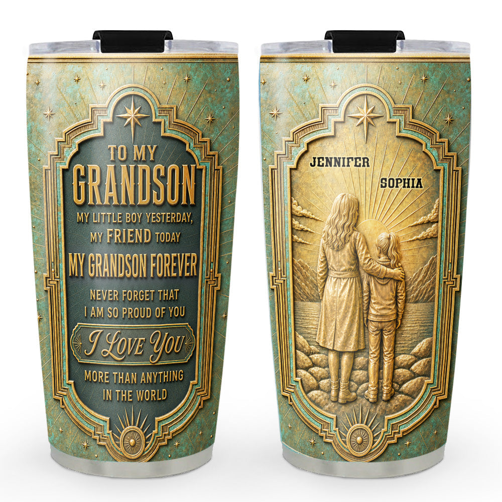 Custom Christmas Birthday Gifts For Son • You Are My Pride - Personalized 3D Effect Tumbler