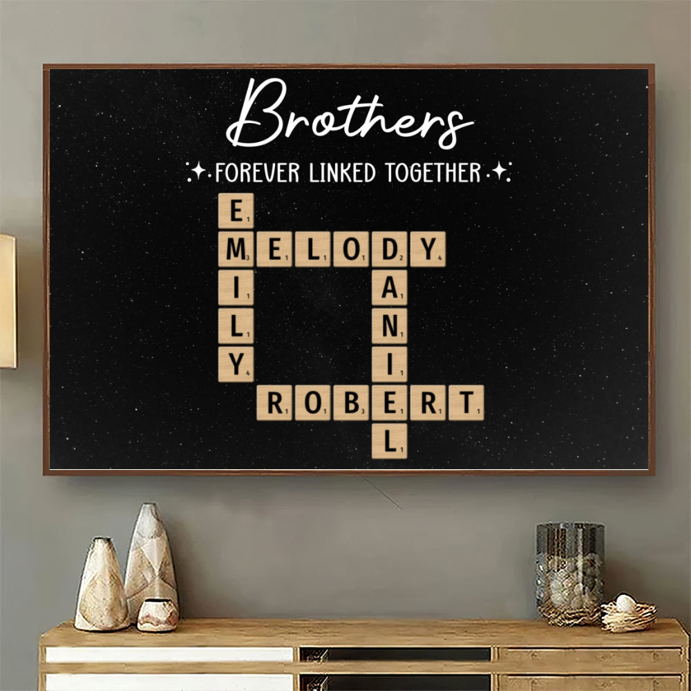 Always Linked Forever Together - Personalized Poster