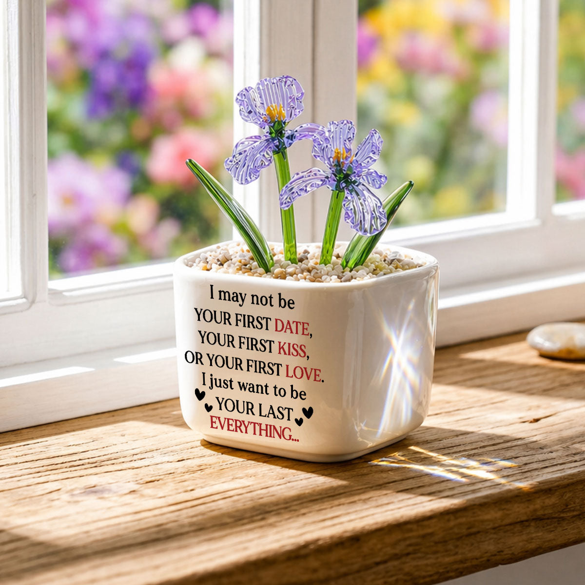 Your Last Everything - Personalized Glass Birth Month Flower
