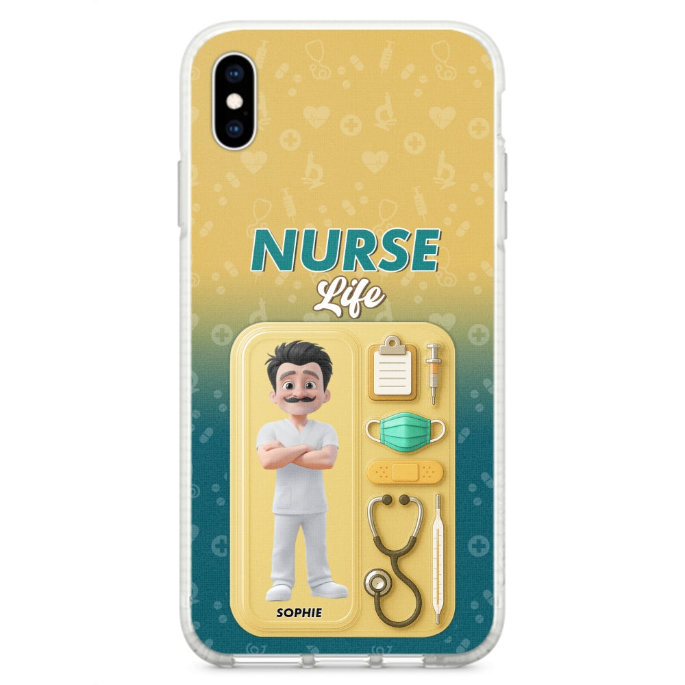 Proud Of Nurse Life - Personalized Phone Case